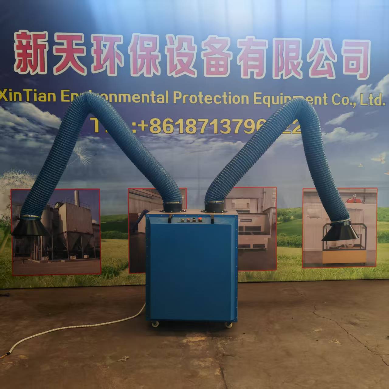 Que tipos de coletores de pó são adequados para trabalhos de soldagem?